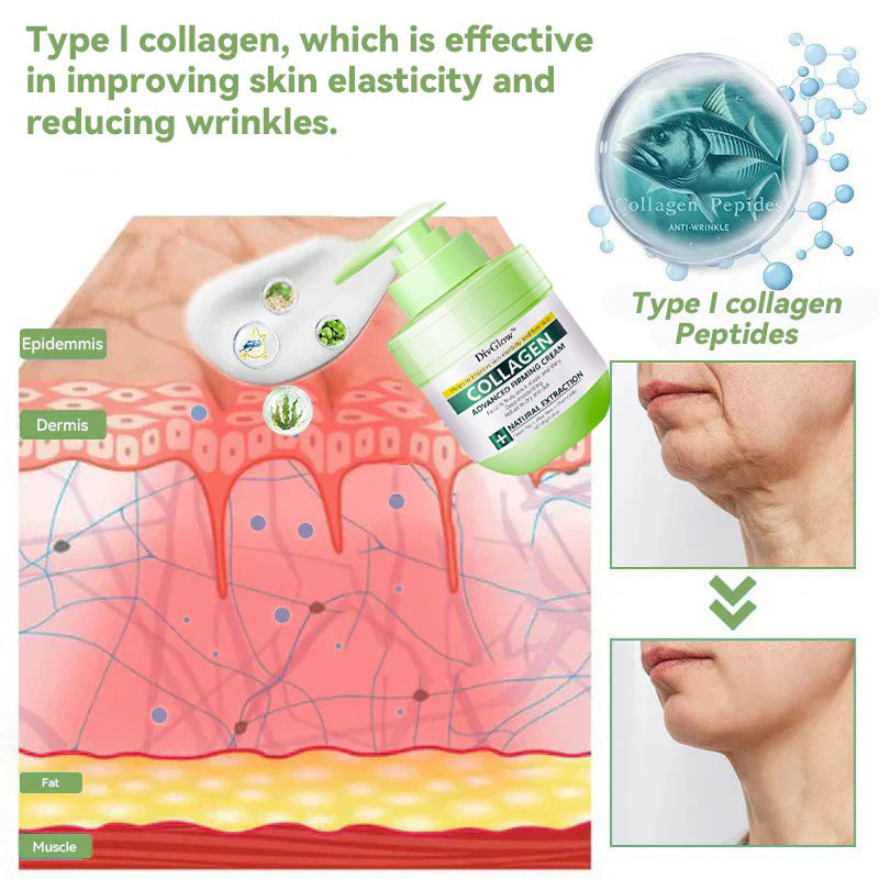 ✅MHRA Certified💝DivGlow™ Luxurious Collagen Peptide Firming Cream🔥Maximum 75% OFF!🔥