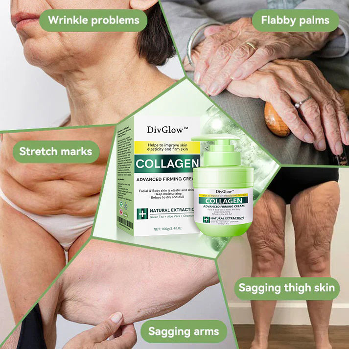 ✅MHRA Certified💝DivGlow™ Luxurious Collagen Peptide Firming Cream🔥Maximum 75% OFF!🔥