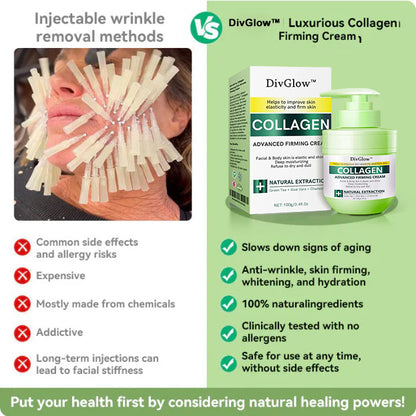 ✅MHRA Certified💝DivGlow™ Luxurious Collagen Peptide Firming Cream🔥Maximum 75% OFF!🔥