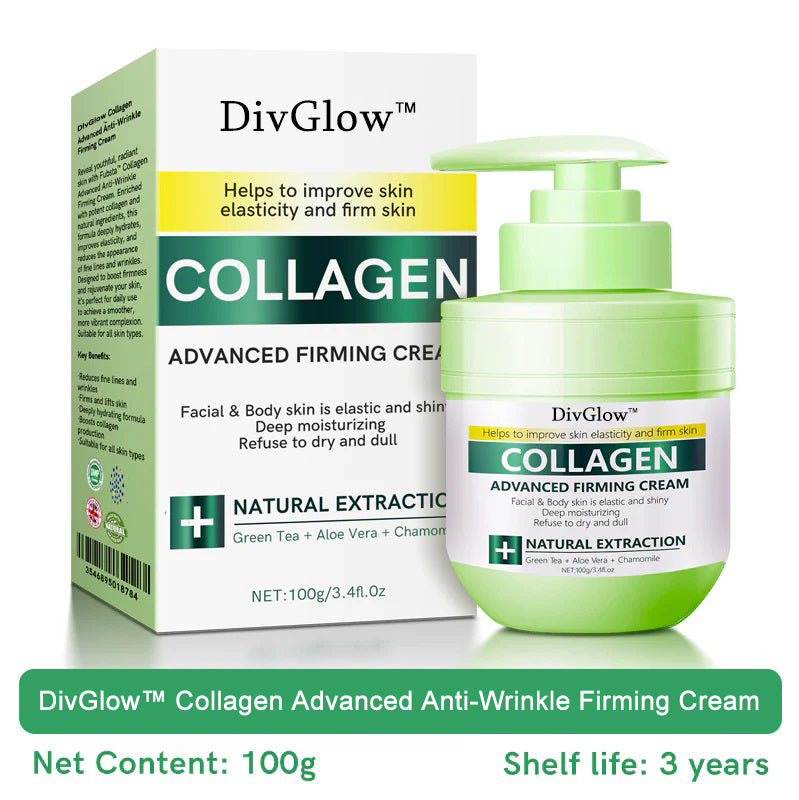 ✅MHRA Certified💝DivGlow™ Luxurious Collagen Peptide Firming Cream🔥Maximum 75% OFF!🔥