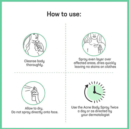 😍 😍 LuxeLife™ Back Acne Treatment Spray